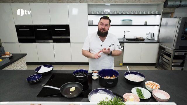 Kuřecí polévka a kuře buttermilk