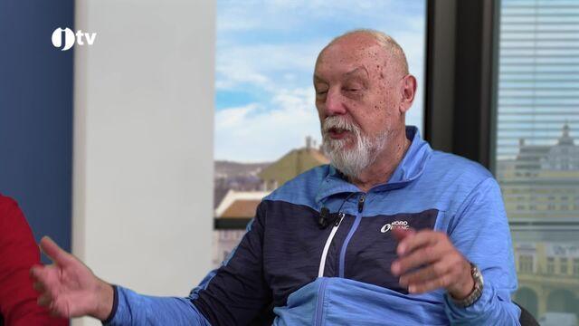 Pavel Moc - publicista a František Čech - hokejová legenda