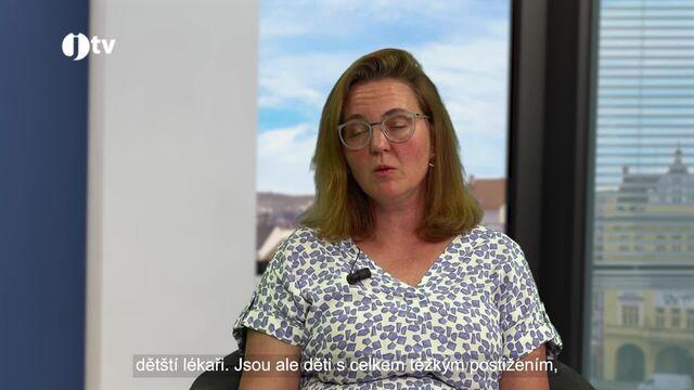 Veronika Helešicová - vedoucí paliativního týmu v Nemocnici České Budějovice